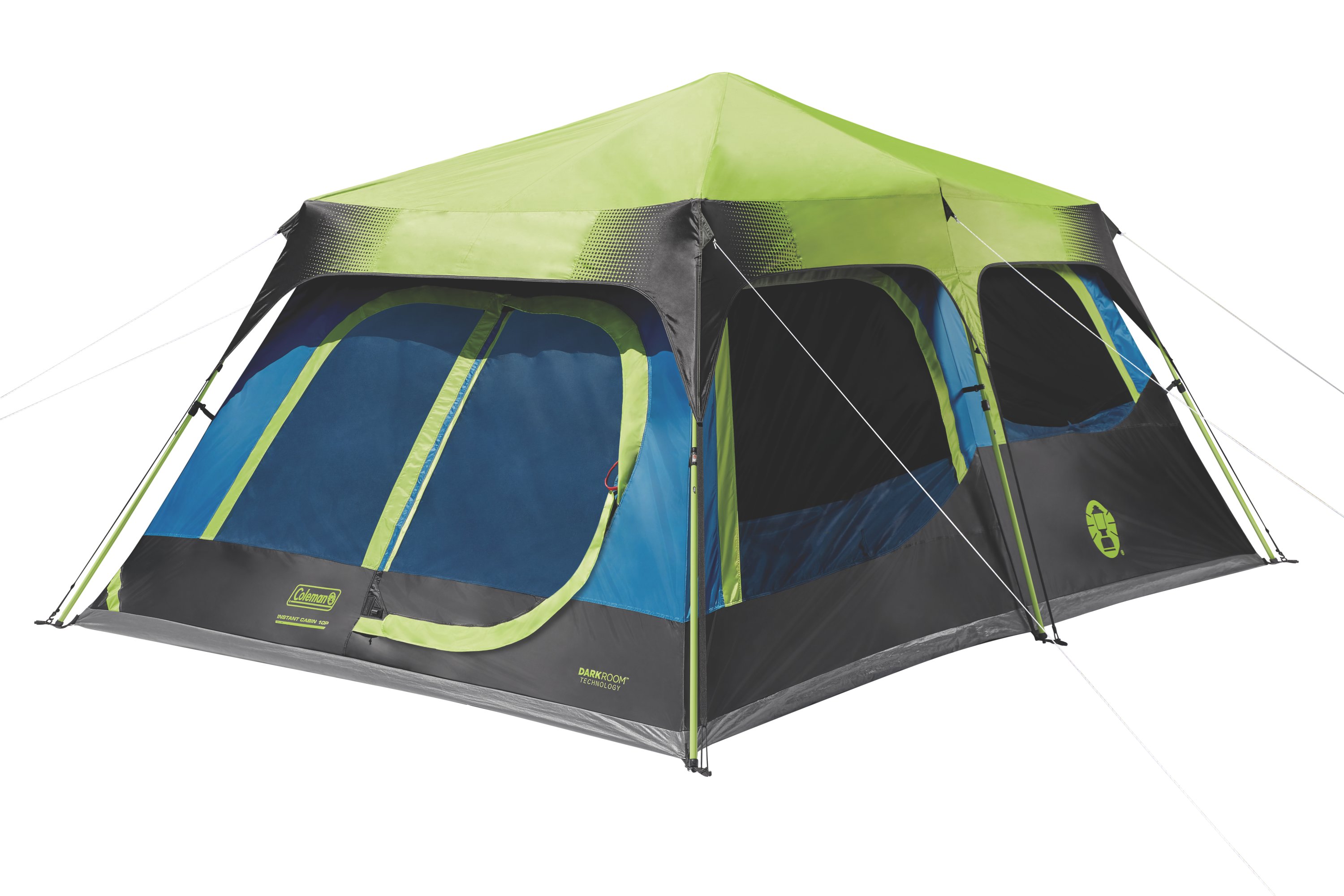 10-Person Dark Room Instant Cabin Tent with Rainfly | Coleman